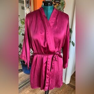 Elegant Women's Silk Robe